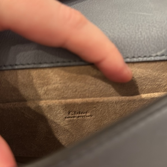 Chloe Nile Bag | Bracelet Bag | Light Blue - Picture 11 of 12